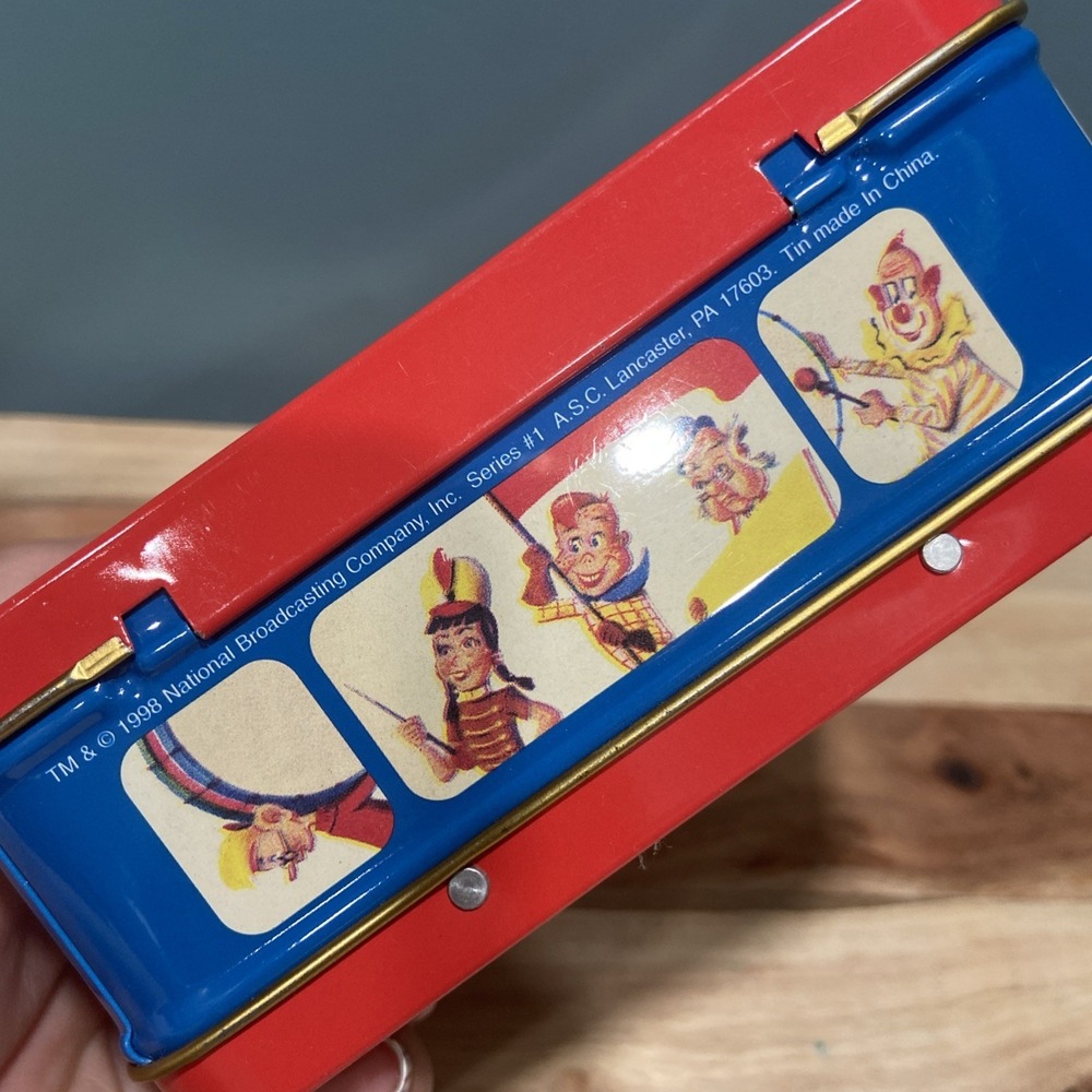 Vintage 1998 Howdy Doody American History Album Tin Lunch Box - Picture 4 of 6